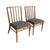 T.H. Robsjohn Gibbings 2 t.h. Robsjohn Gibbings for Widdicomb Mahogany Dining Chairs For Sale - Image 4 of 9
