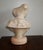 Early 20th Century Marble Bust of a Young Girl Sculpture For Sale - Image 5 of 15