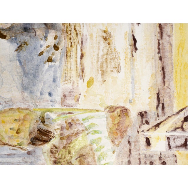 American "Rosemary" Berkeley Figurative School by Patricia Gren Hayes 1980 For Sale - Image 3 of 5