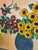 2020s Floral Relief Conservatory Collection, Four Seasons - “Autumn” - Designed by Cheryl P. Kohloff For Sale - Image 5 of 6