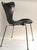 Elegant chair by Arne Jacobsen for Fritz Hansen. The official name of the seats is "model 3107". It is made of black...