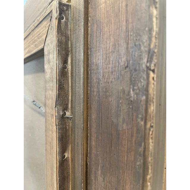 American A Signed Vintage Rooster With Birds Oil Painting With Frame For Sale - Image 3 of 9