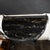 Black Art Deco Demilune Wrought Iron Spiral Motif & Porto Marble Inset Console Table For Sale - Image 8 of 13