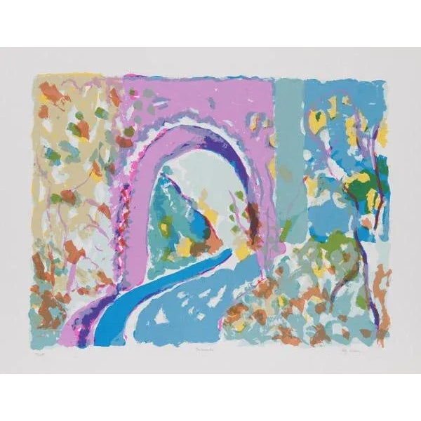 Artist: Olga Sheirr, American Title: Tunnel I Year: 1979 Medium: Lithograph, signed and numbered in pencil Edition: 150,...