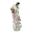 Chinese Oriental Ceramic Ancient Style Dressing Lady Figure For Sale