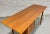 Mid Century Modern Teak Double Sided Desk | Expandable Danish Drop Leaf Desk, 1960's For Sale - Image 10 of 16