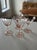 Mid-Century Modern 1950s Pink Faceted Martini Glasses-Set of 4 For Sale - Image 3 of 9
