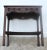Wellington Hall Mahogany Table Vintage Edwardian Writing Chippendale Tea Desk For Sale - Image 11 of 13