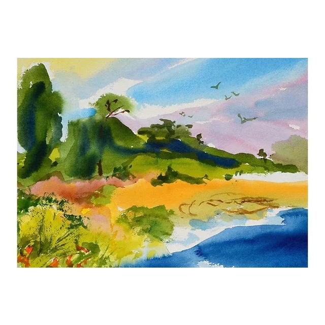 New Brighton eucalyptus by Les (Leslie Luverne) Anderson (American, 1928-2009). From the estate of Les Anderson in...