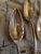 Five Antique Old Colonial Sterling Citrus Spoons For Sale In San Antonio - Image 6 of 11