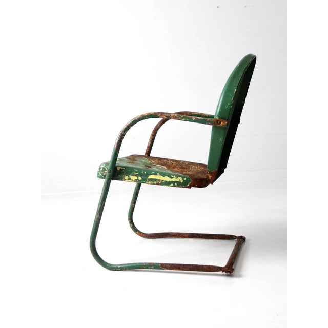 Mid-Century Modern Mid Century Patio Chair For Sale - Image 3 of 11