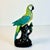 Ceramic Cinco De Mayo - 1970s Vintage Boho Chic Coastal Ceramic Folk Art Parrot Figural For Sale - Image 7 of 12