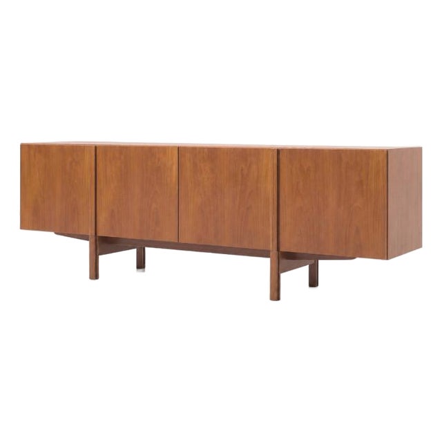 Mid-Century Modern Scandinavian Sideboard in Teak attributed to Ib Kofod Larsen for Faarup Mobelfabrik, 1960s For Sale
