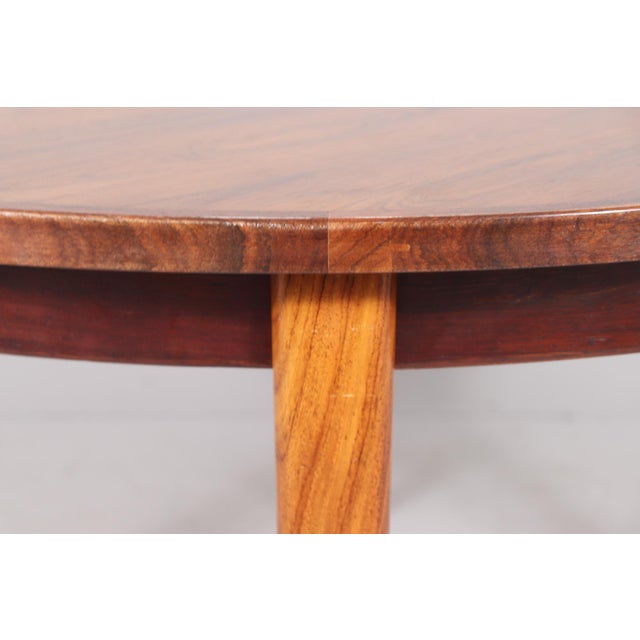 Extendable Rosewood Dining Table from Skovby, Denmark, 1960s For Sale - Image 17 of 18