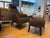 Maxalto Maxalto Febo Bergere Armchair & Ottoman For Sale - Image 4 of 8