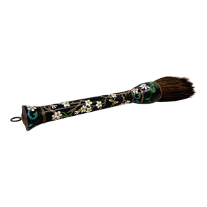 Early 20th-Century Chinese Cloisonne Calligraphy Brush