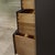 Mid-Century 9-Drawer Lowboy Dresser, Brown Matte Lacquer, Polished Brass Hardware For Sale - Image 9 of 11