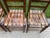Early 1900s Ladderback and Slat Seat Dining Chairs, Set of 4 For Sale - Image 9 of 13