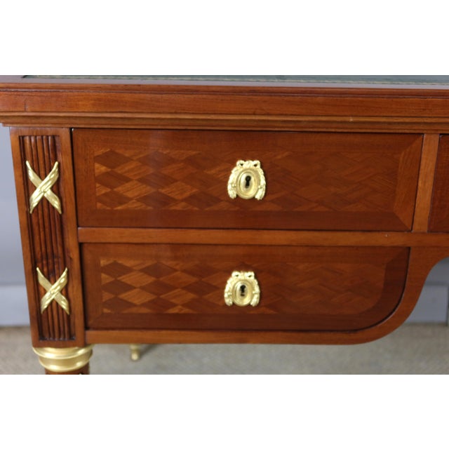 Louis XVI Desk in Walnut For Sale - Image 4 of 13