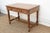 English British Colonial Scalloped Inlay Design Writing Desk For Sale - Image 3 of 13