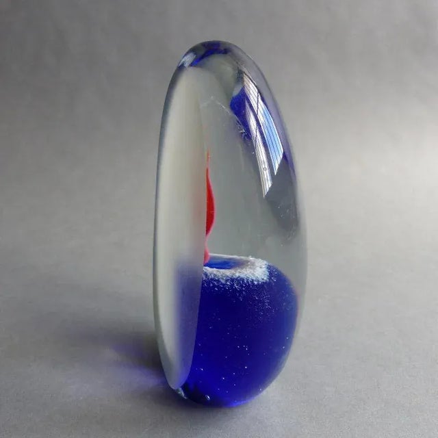 Italian Murano Glass Paperweight from Made Murano Glass, 1960s, in Flawless conditions. Designed 1960 to 1969 I have...