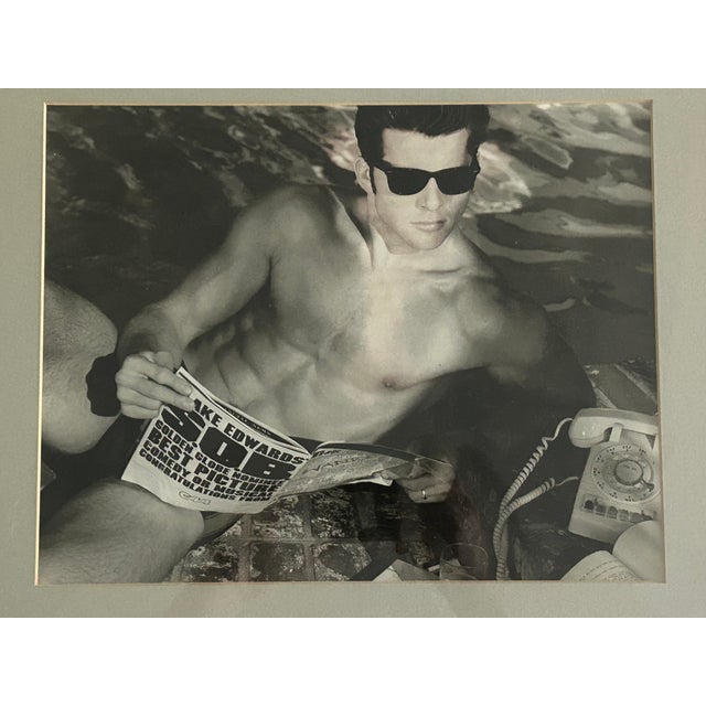 Greg Gorman — Maxwell Caulfield, 1982, Gelatin Silver Photograph For Sale - Image 10 of 17