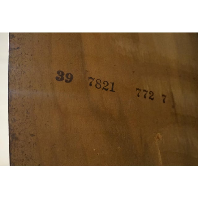 Wood Thomasville Furniture Legacy Collection Italian Provincial 70" Double Pedestal Dining Table 7821-772-7 For Sale - Image 7 of 8