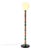 Donna III Floor Lamp in Brass with Copper and Aluminium by Marine Breynaert For Sale