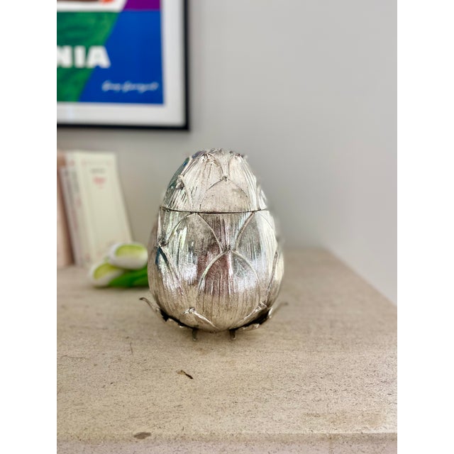 Artichoke Ice Bucket by Mauro Manetti for Fonderia d'Arte, 1970s For Sale - Image 4 of 10