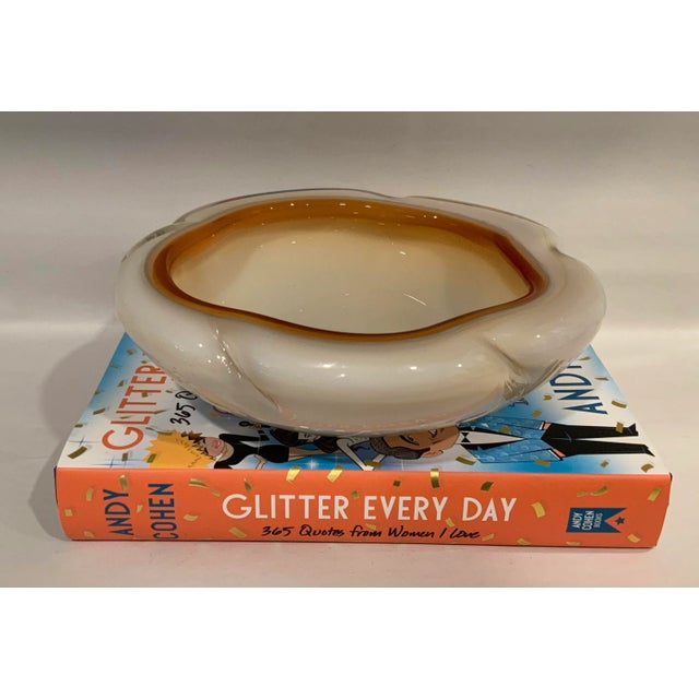 Early 20th Century Murano Cased Glass Bowl For Sale - Image 5 of 10