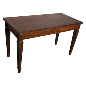 Louis XVI French Walnut Writing Desk, 1920s