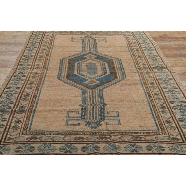 Textile Antique Northwest Persian Rug Runner - 04'11 X 08'06 For Sale - Image 7 of 9