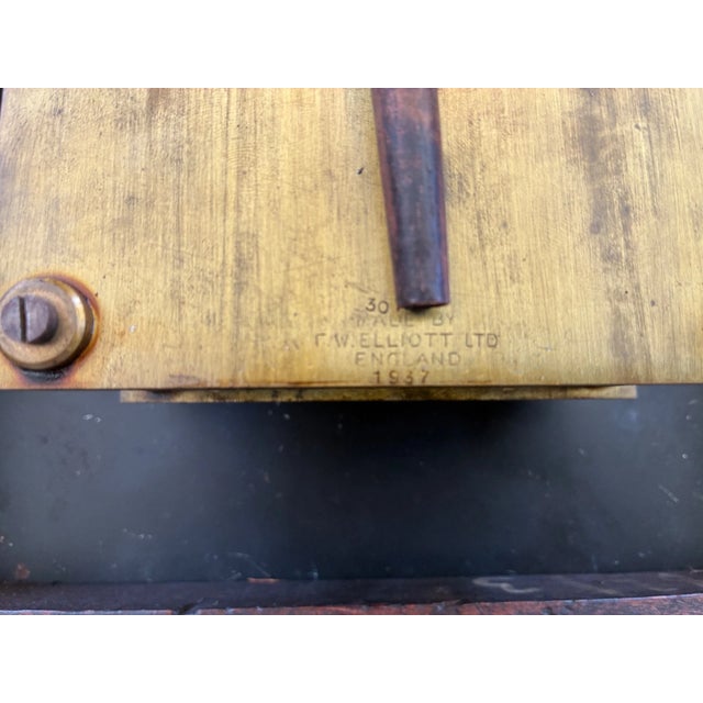 1930s Original Raf Operation Room Sector Fusee Wall Clock Battle of Britain Ww2 For Sale - Image 15 of 18