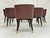 Set of 6 Baxter "Colette" Chairs by Roberto Lazzeroni in Leather Brass For Sale - Image 9 of 18