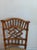 Vintage Dining Chair Chippendale Tommy Bahama Style Bamboo Rattan Set of Two For Sale - Image 4 of 8
