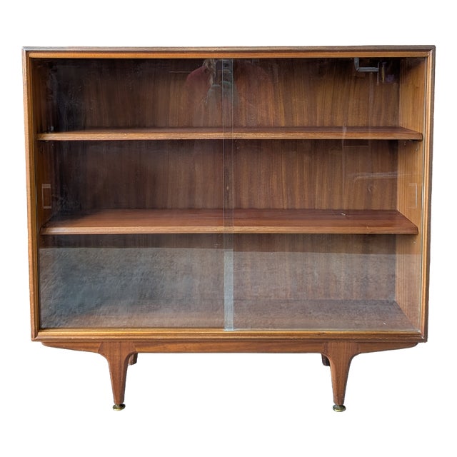 Mid-Century Modern Teak Glazed Display Cabinet by A.H. McIntosh, 1960s For Sale