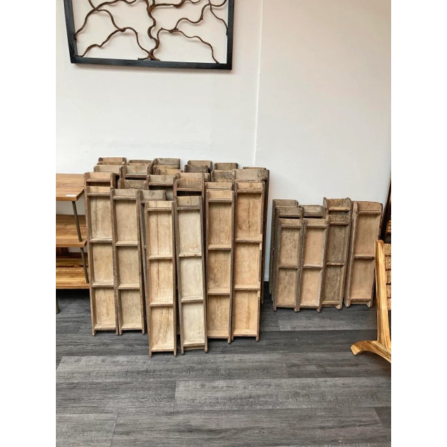 Vintage Old Brick Wood Mold Small For Sale In Los Angeles - Image 6 of 7