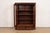 Late 19th Century Herter Brothers Style Antique Victorian Burled Walnut Glass Front Bookcase, Circa 1880s For Sale - Image 5 of 12