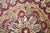 Late 19th Century 19th Century Persian Tabriz Medallion Scalloped Oval Rondel Rug - 8'3" x 9'10" For Sale - Image 5 of 8