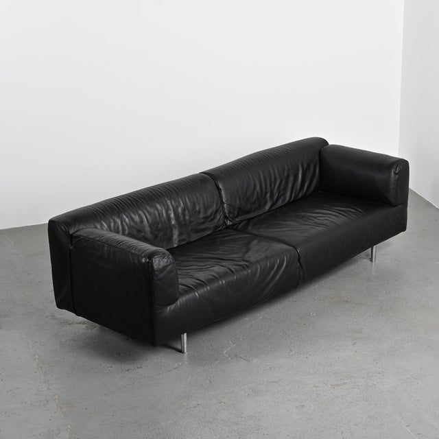 Postmodern Large Met 3-Seater Sofa by Piero Lissoni for Cassina, 1996 For Sale - Image 3 of 14