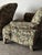 Sage Acanthus Tapestry Club Chairs, John Hutton for Donghia Luciano, 1990s, Pair For Sale - Image 9 of 18