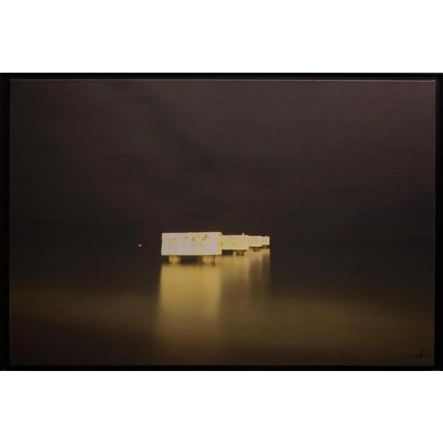 Sold with wooden frame in black color or others : 90 x 130 x 5 cm - 35,4 x 51,2 x 1,9 in ed. 1/7 photographer since 1995,...