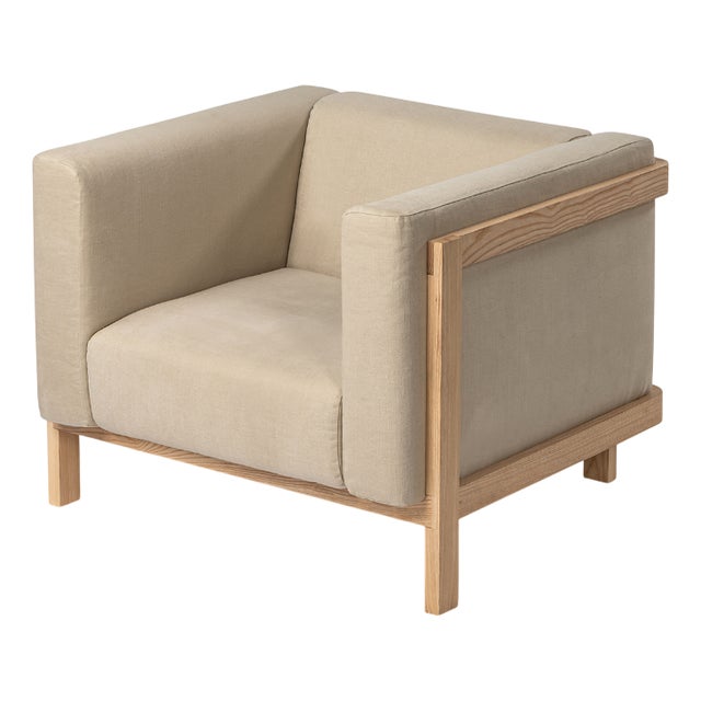 Minimalist Modern Lounge Chair by Julien Renault For Sale