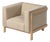 Minimalist Modern Lounge Chair by Julien Renault For Sale