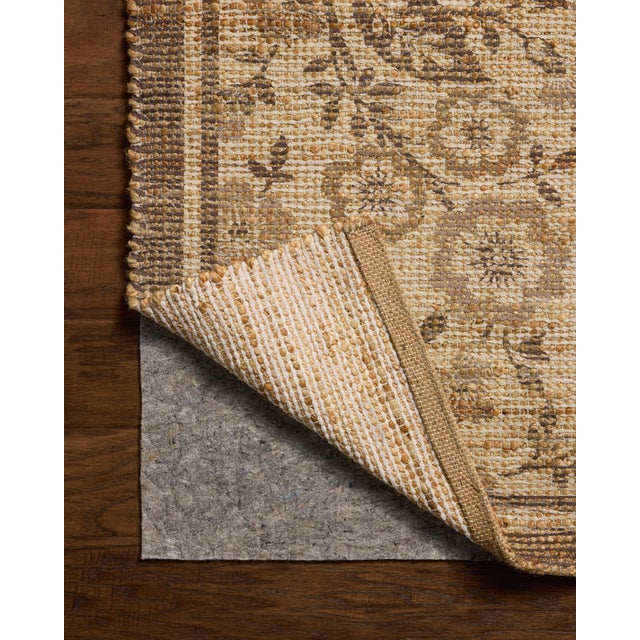 Chris Loves Julia x Loloi Rue Bark / Mocha 3'-6" x 5'-6" Accent Rug For Sale In Dallas - Image 6 of 6