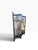 Vintage Chinoiserie Four-Panel Phoenix Folding Screen With Silver-Tone Ground For Sale In West Palm - Image 6 of 15