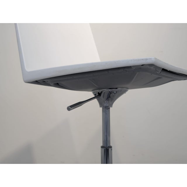 Italian White Swivel Chairs Arper from the Catifa Series For Sale - Image 14 of 18