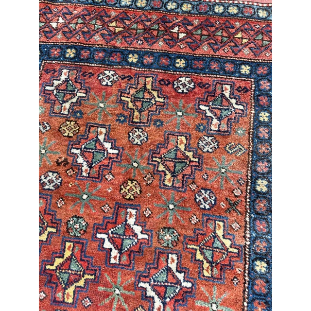 Antique Tribal Kurdish Rug, 1890s For Sale - Image 9 of 18