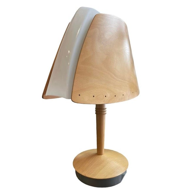 LUCID lamp designed by Soren Eriksen. An example of Scandinavian design in the 1970s. Lamps made of plywood and acrylic...