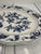 1980s 1980's Blue Danube 12 in X 8.5 In. Oval Serving Platter For Sale - Image 5 of 6